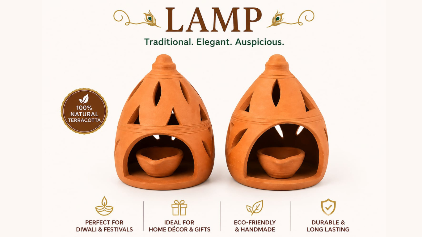 AASAVARI Traditional Terracotta Lamp Supplier and Exporter from India