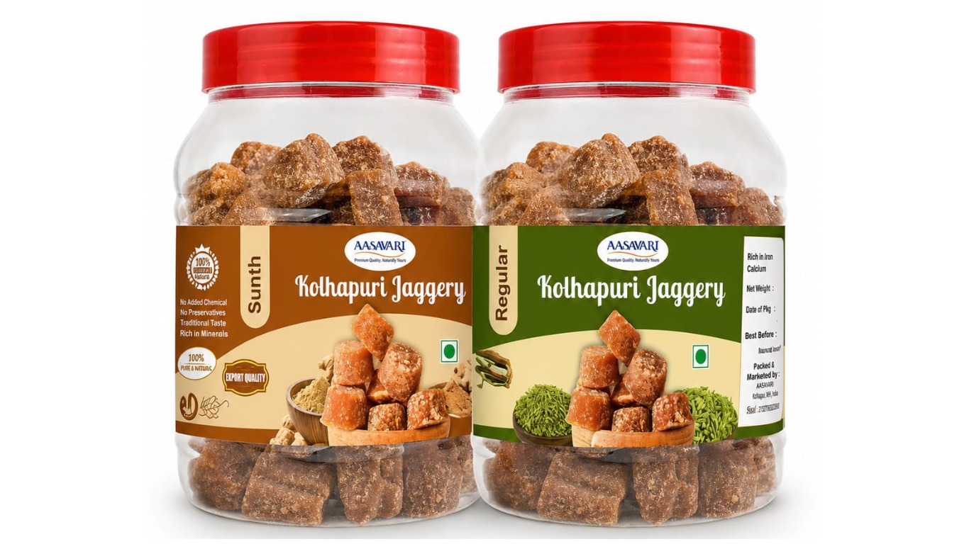 AASAVARI Kolhapuri Jaggery Supplier and Exporter from India