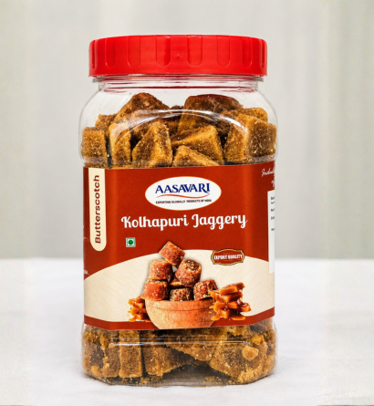 Butterscotch Flavoured Jaggery Exporter from India